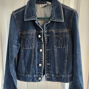 DYNAMITE medium wash denim jacket size 6